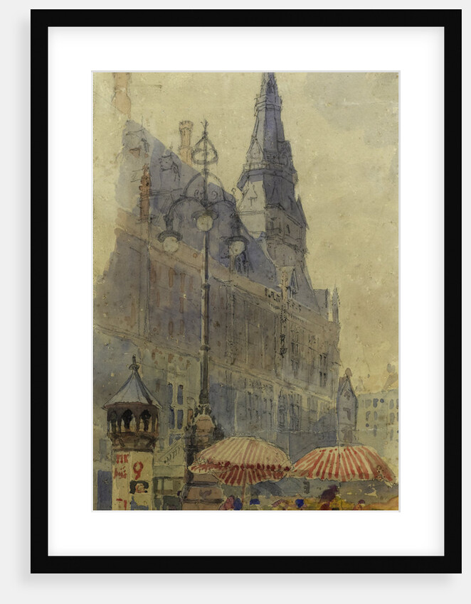 The Rathaus, Aachen by John Frederick Fogerty